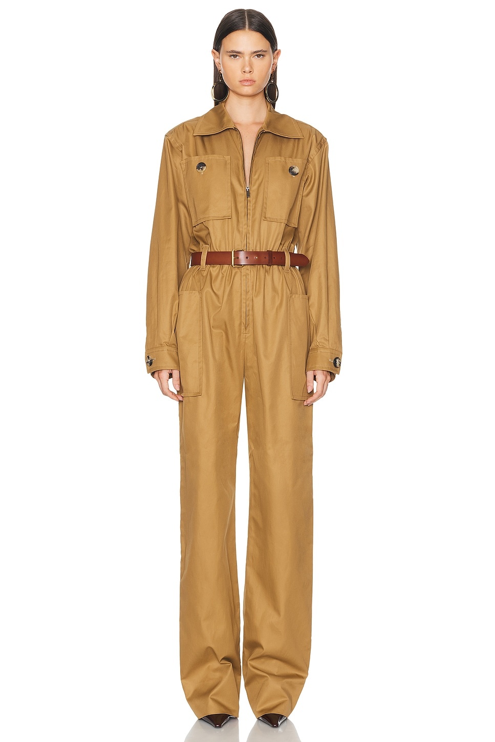 Long Sleeve Jumpsuit - 2