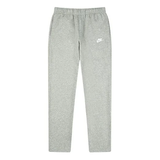 Nike M Nsw Club Pant Oh Ft Casual Sports Elastic Waistband Long Pants Gray BV2713-063 - 1