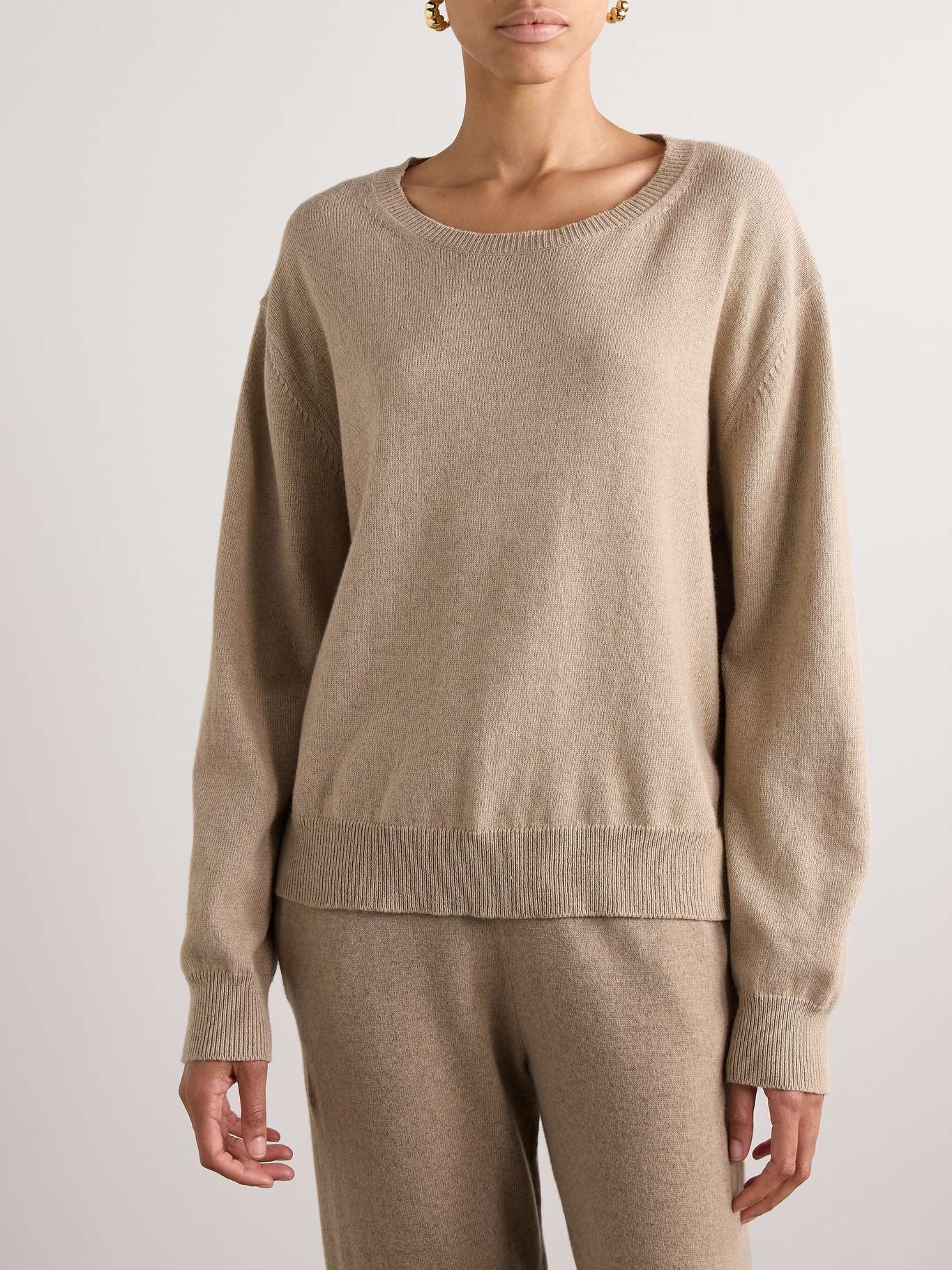 Amari recycled cashmere and wool-blend sweater - 3