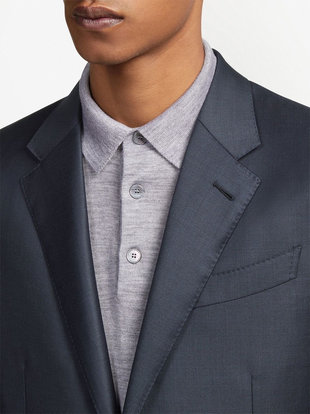 Trofeo single-breasted wool suit - 5