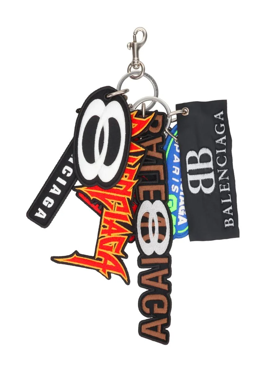 Balenciaga Keyring Patches Accessories - 1
