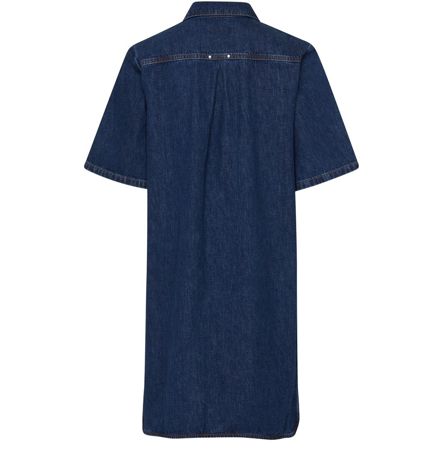 Venice denim shirt dress - 2