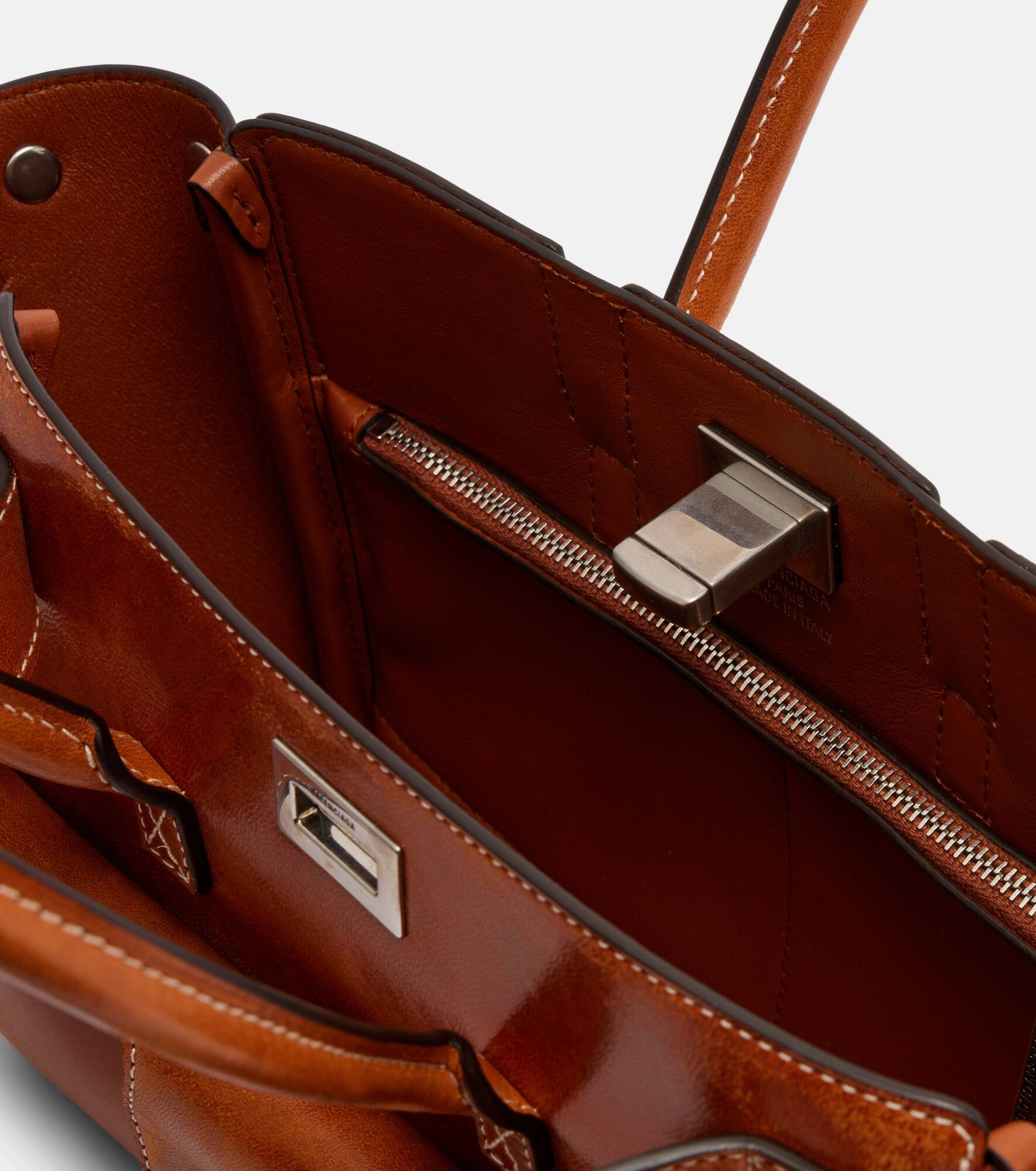 Bel Air Mini leather tote bag - 3