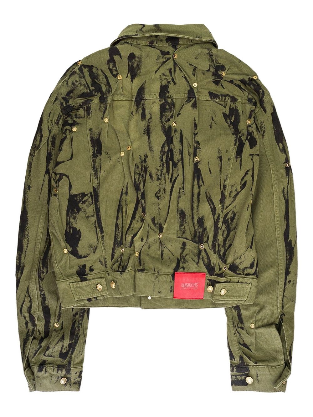 washed denim jacket - 2
