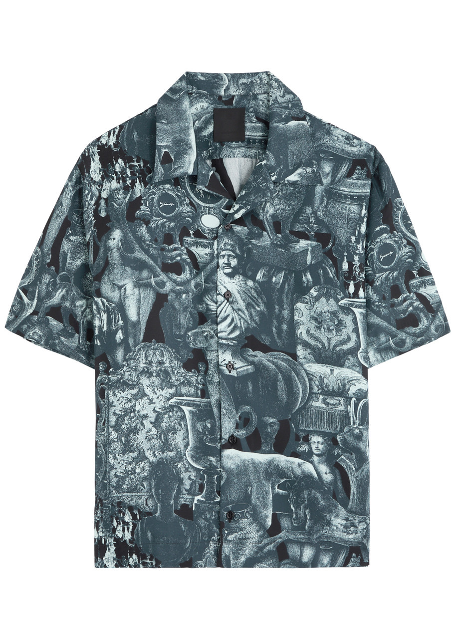 Givenchy Printed Silk-twill Shirts - 1