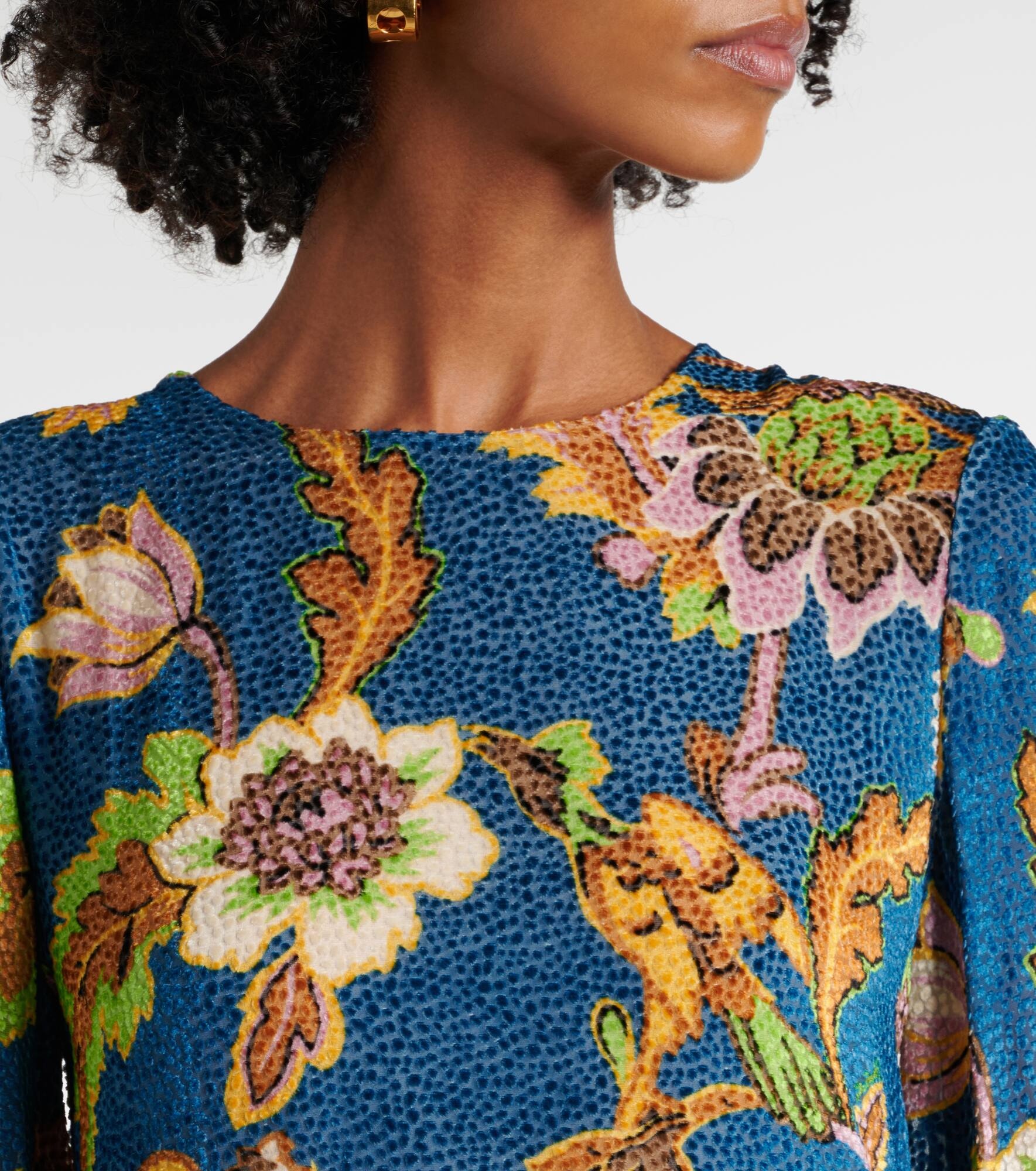 Printed maxi dress - 4