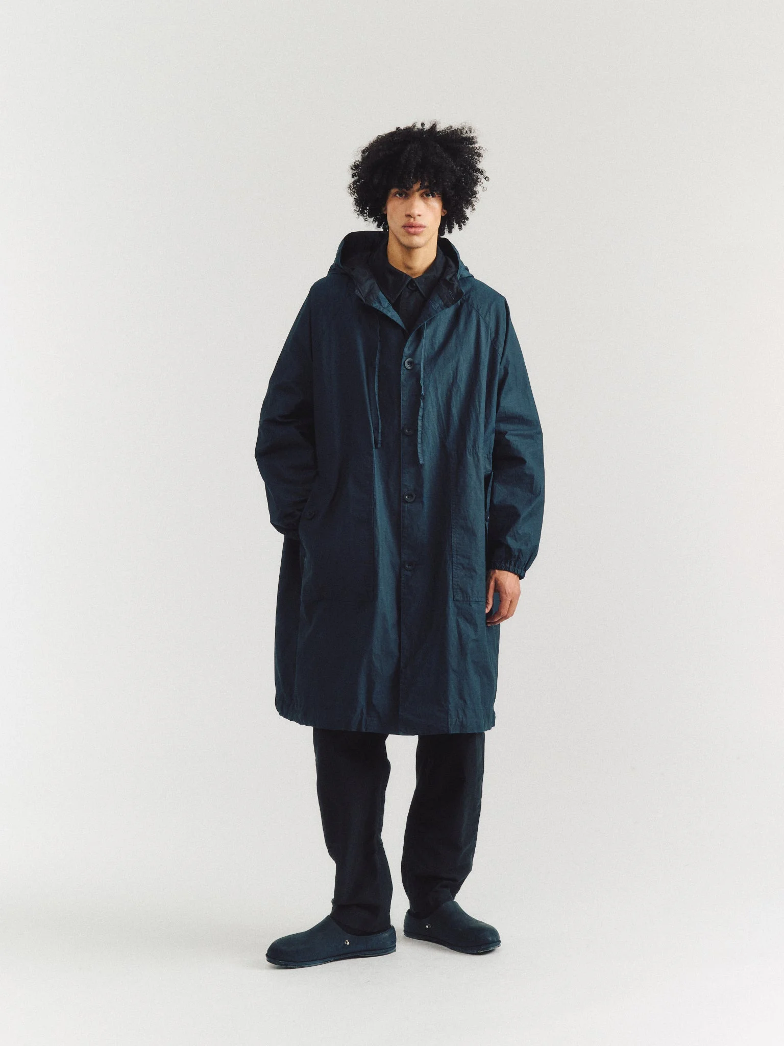 LIEGE PARKA - PIGMENT WAX - NAVY - 1