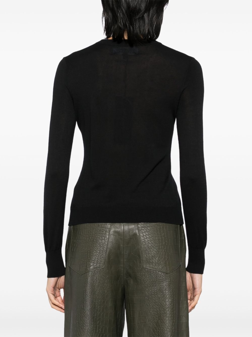 crew-neck top - 4