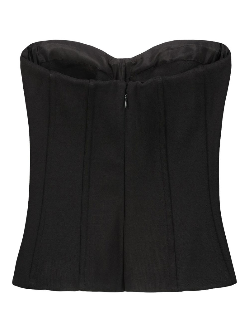 WARDROBE.NYC zip-fastening corset outlook