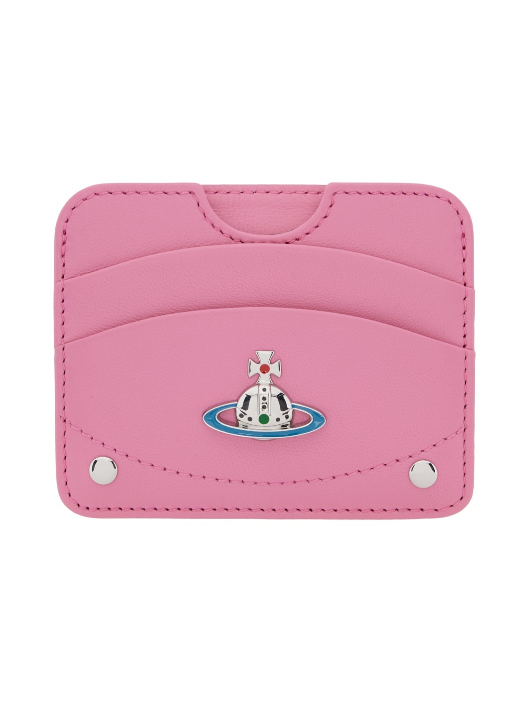 Pink Half Moon Card Holder - 1