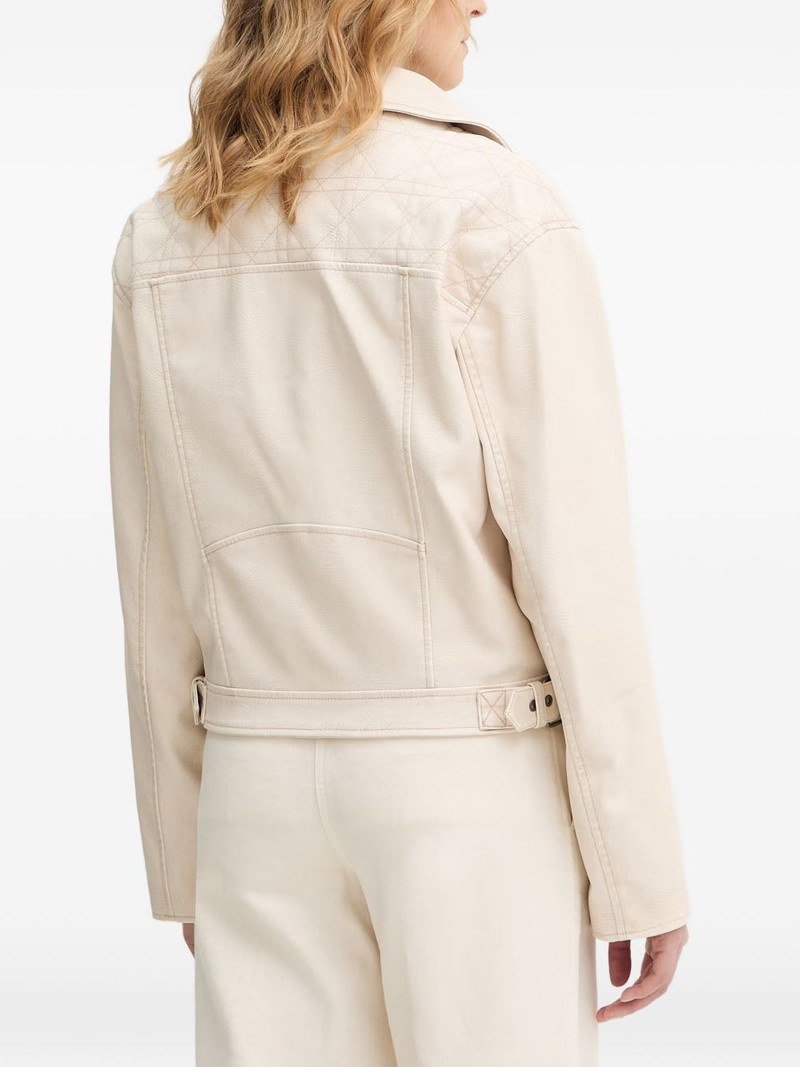 Nada quilted-panel biker jacket 3