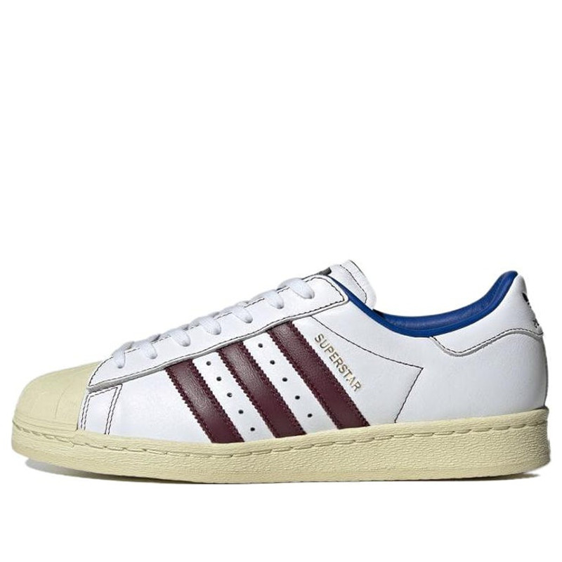 adidas originals Superstar 82 'White Maroon' IE0020 - 1