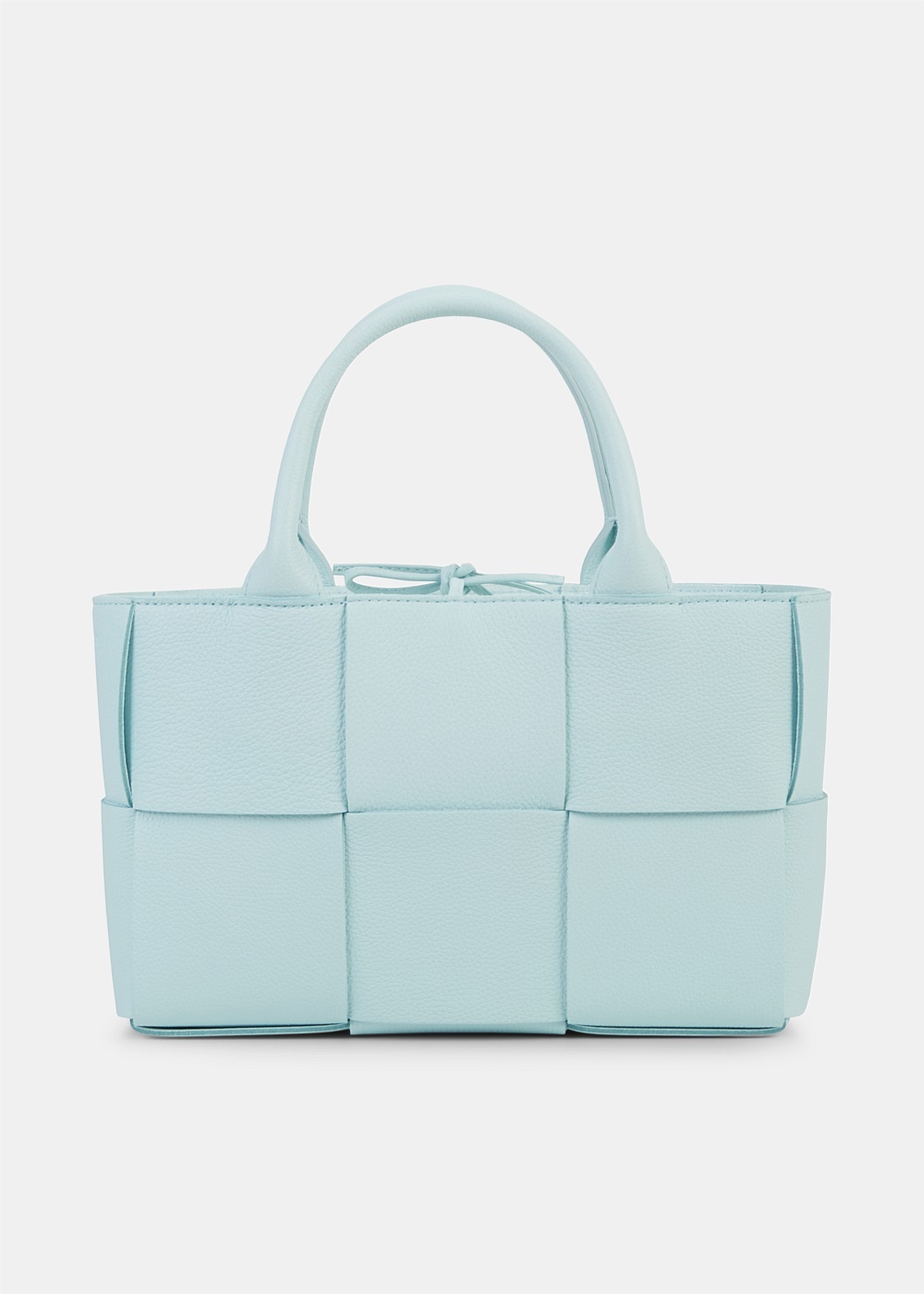 Pale Blue Mini Arco Tote Bag - 1