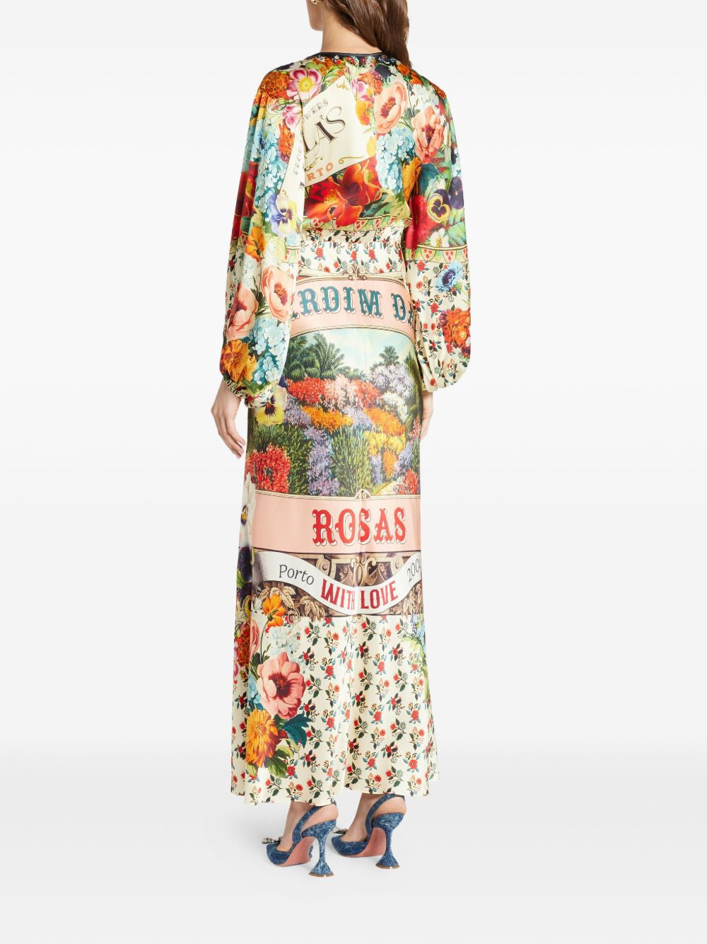 Aromatic Amor maxi dress - 4