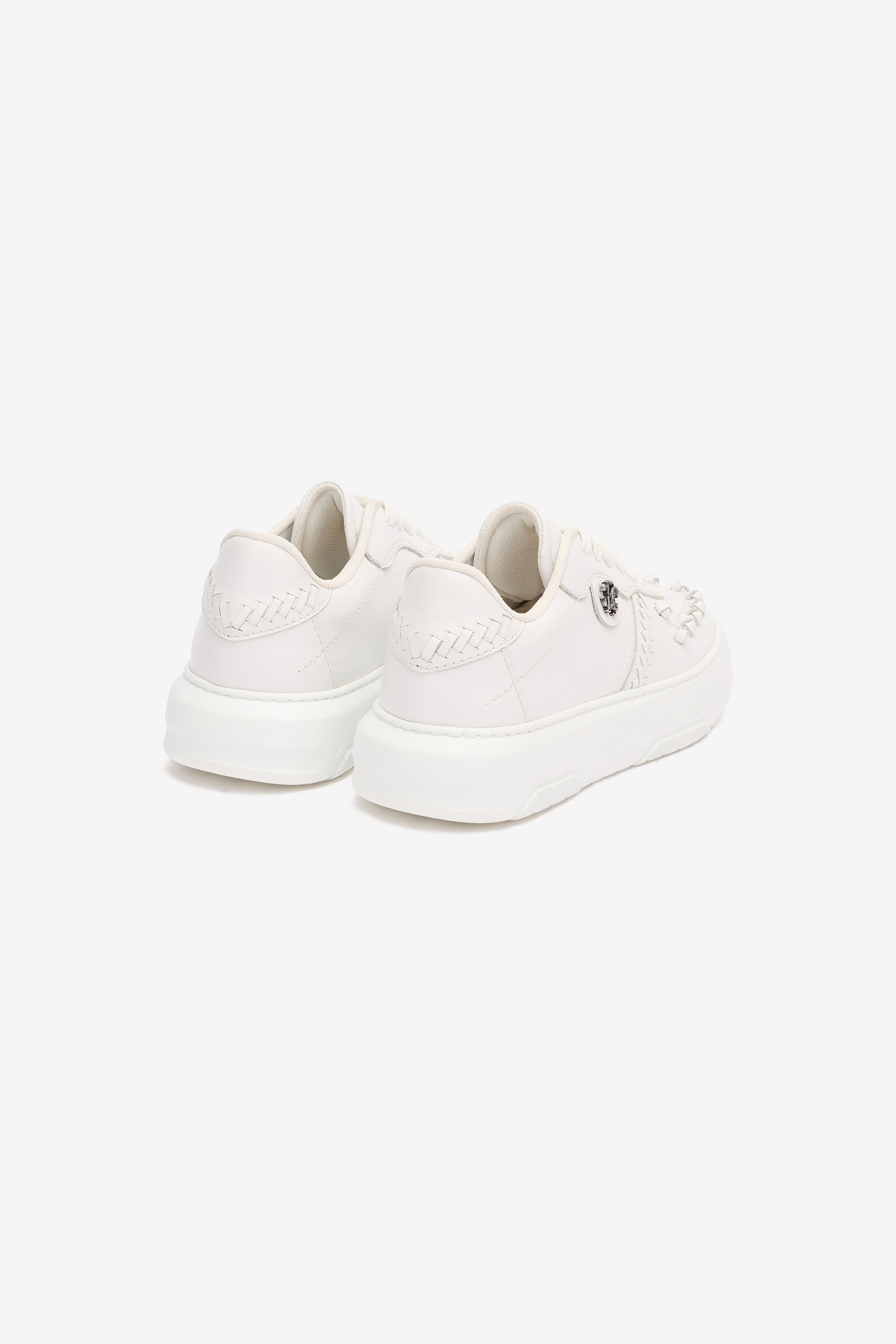 Sneakers With Embossed Inserts - 3