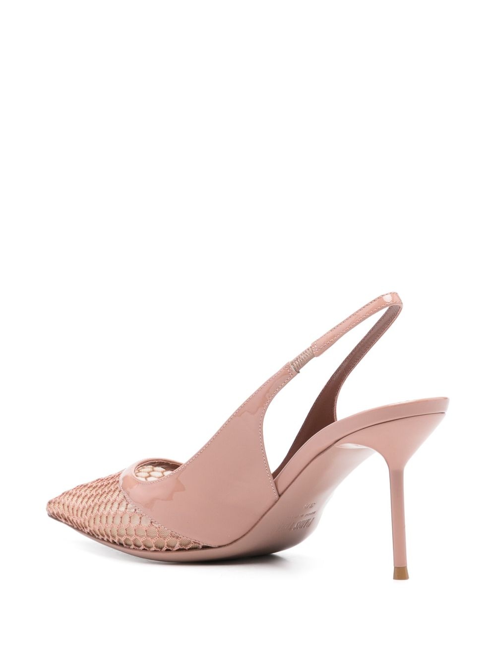 85mm leather pumps - 3