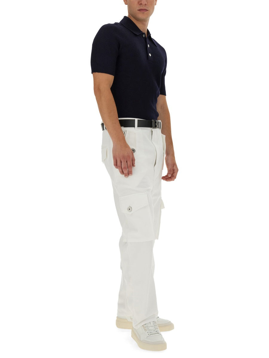 Polo With Logo Patch - 2