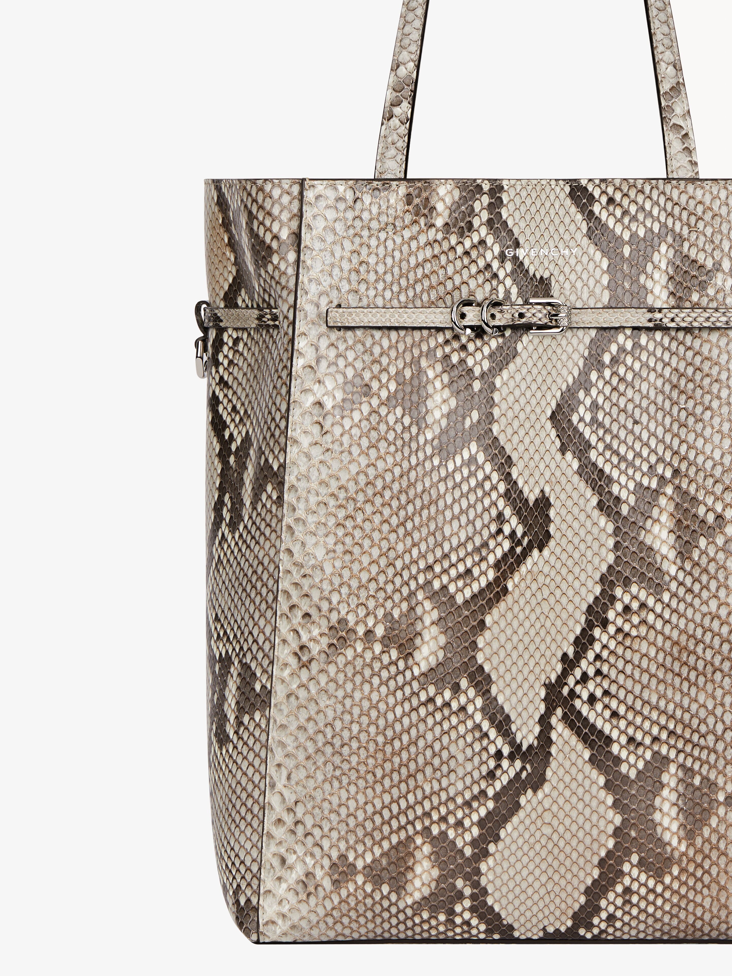 MEDIUM VOYOU TOTE BAG IN PYTHON - 6