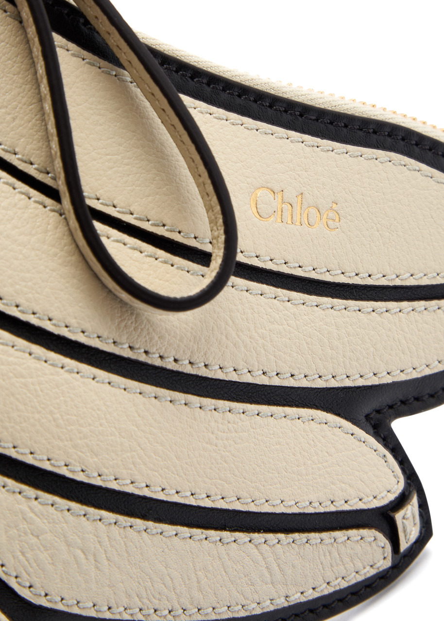 Chloe Banana Leather Pouch - 3