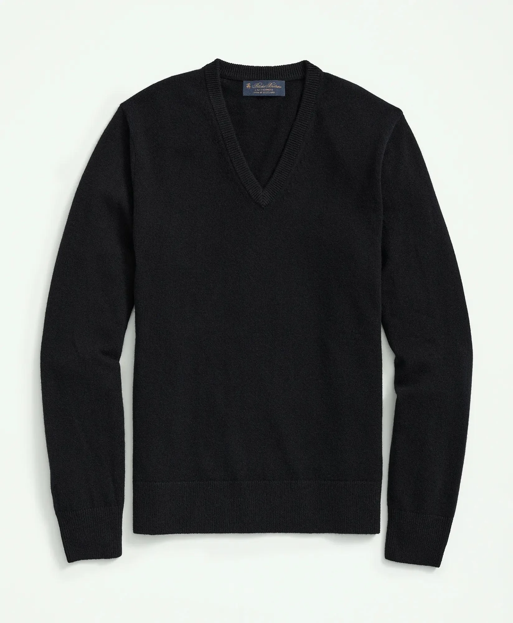 3-Ply Cashmere V-Neck Sweater - 1