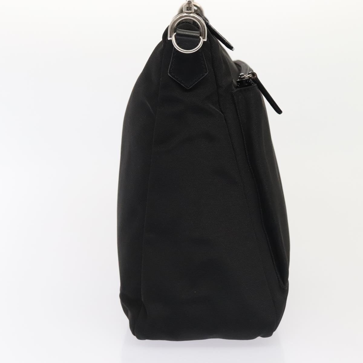 GUCCI Hand Bag Nylon Black Silver 000 000 - 4