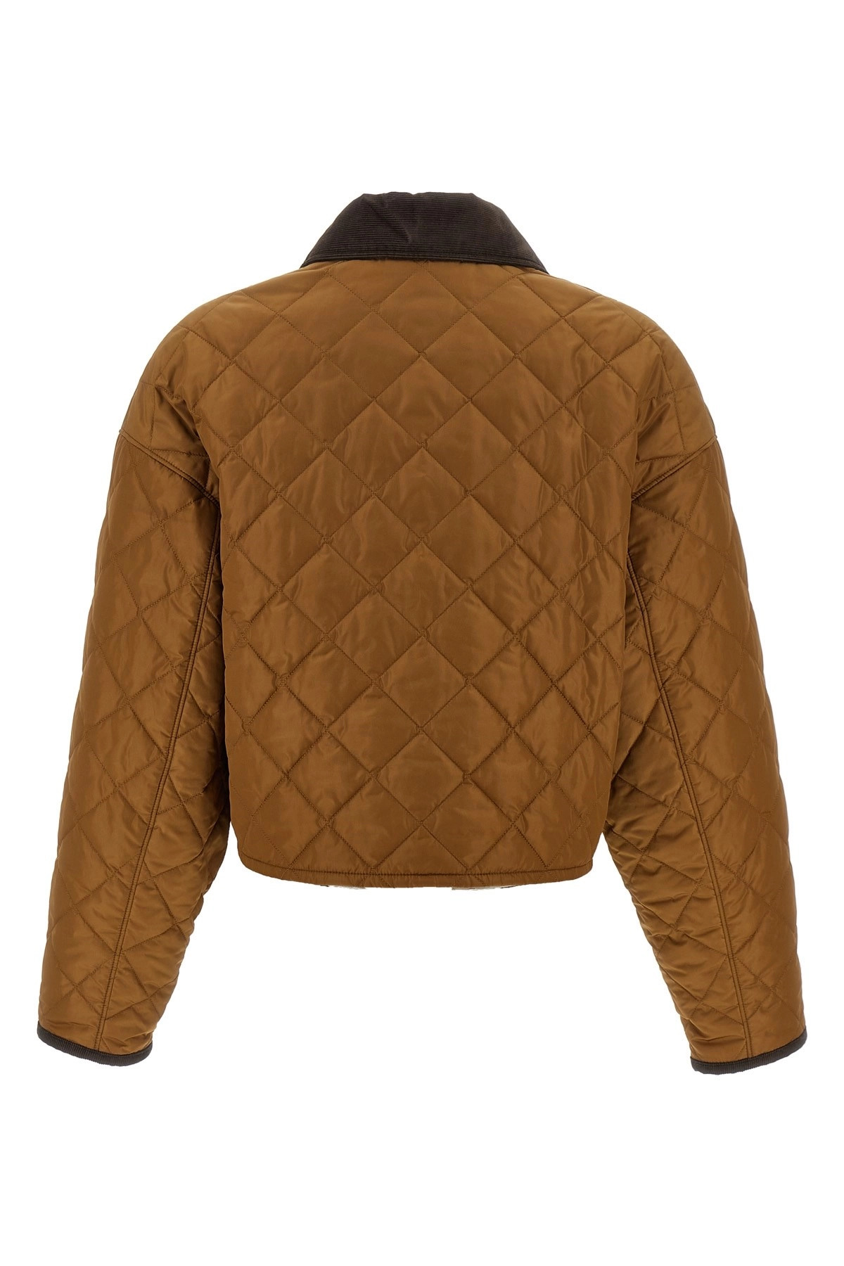 Quilted crop jacket - 2