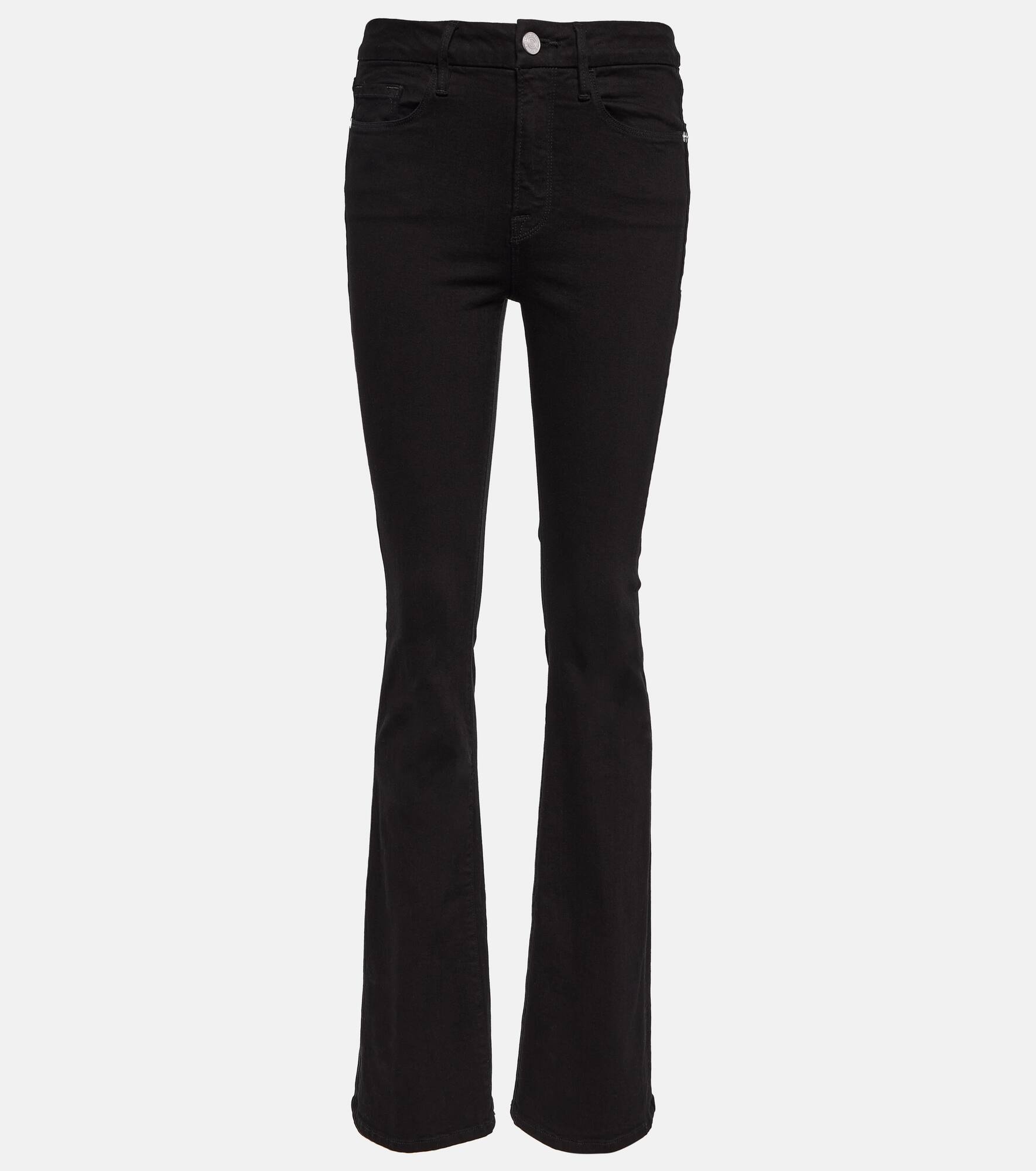 Le Mini mid-rise bootcut jeans - 1