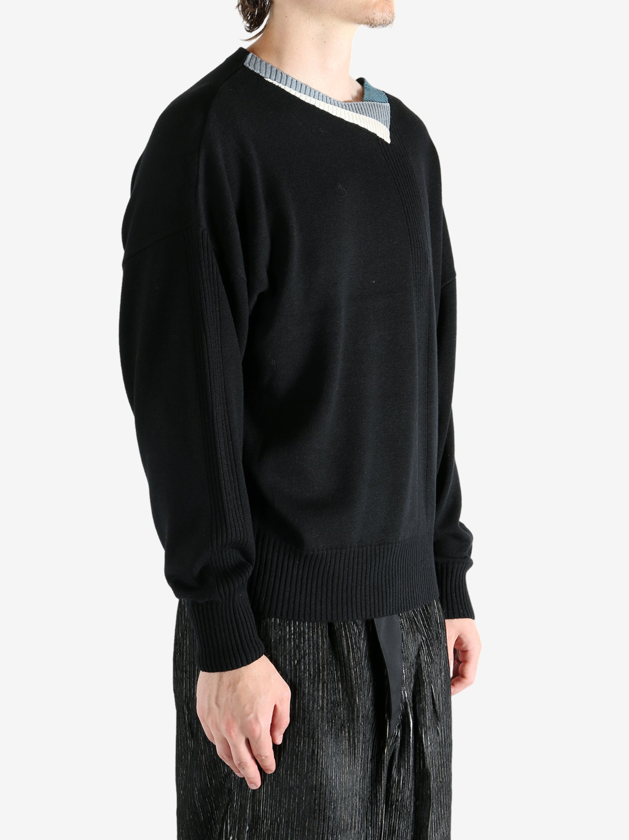 KIKO KOSTADINOV - Men Vig Multi Collar Jumper - 2