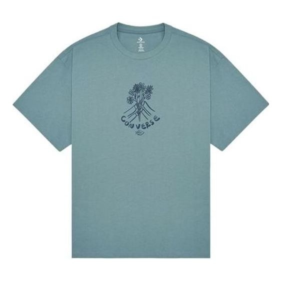 Converse Flower Friends Tee 'Blue' 10024757-A03 - 1