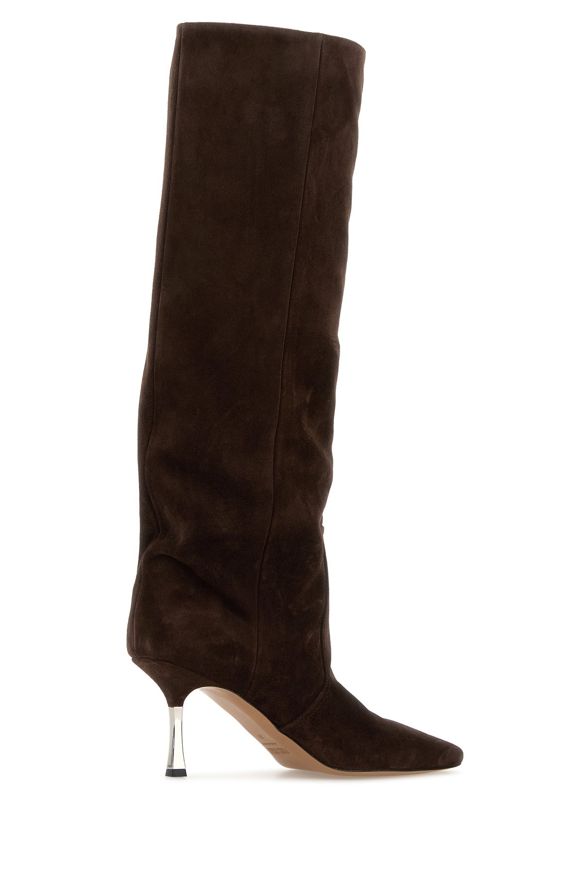 Chocolate suede Bettina boots - 3