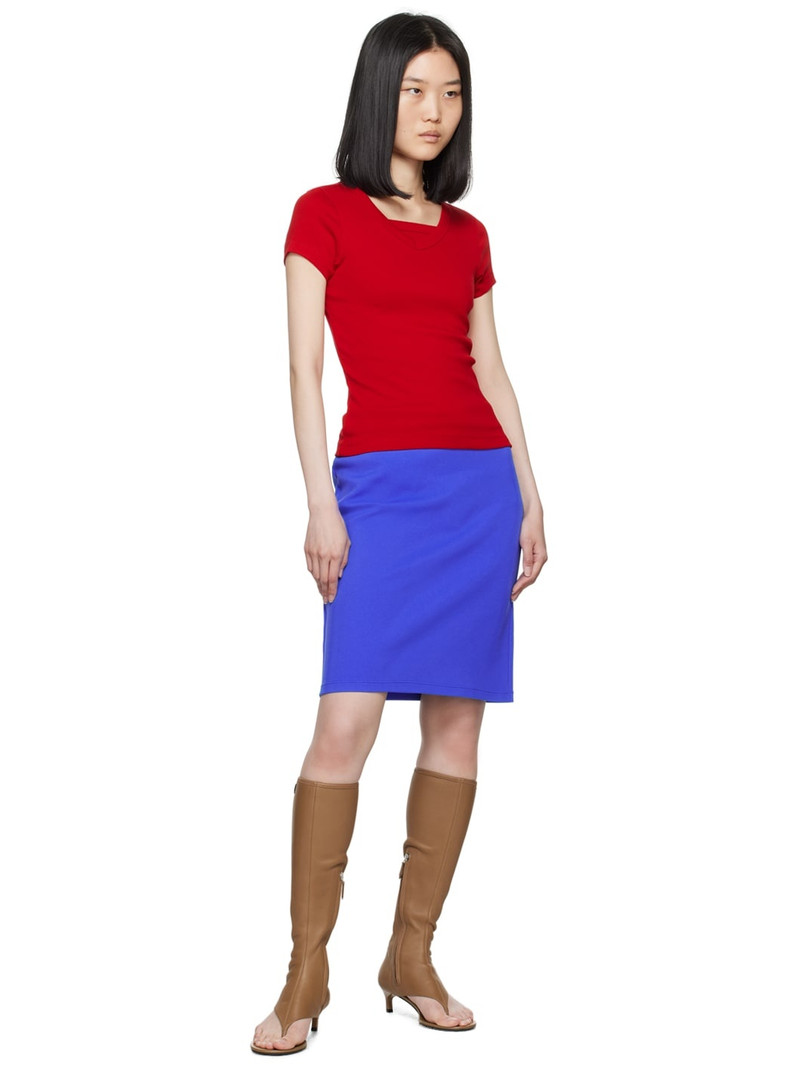 FLORE FLORE Red Jill Baby T-Shirt outlook