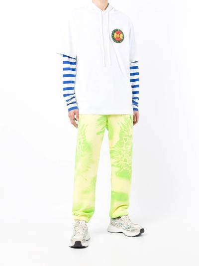 Marcelo Burlon County Of Milan tie-dye track pants outlook