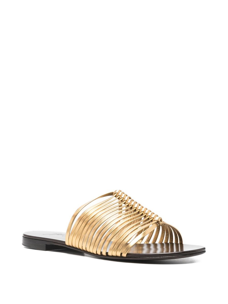 Giuseppe Zanotti Savoia flat sandals outlook