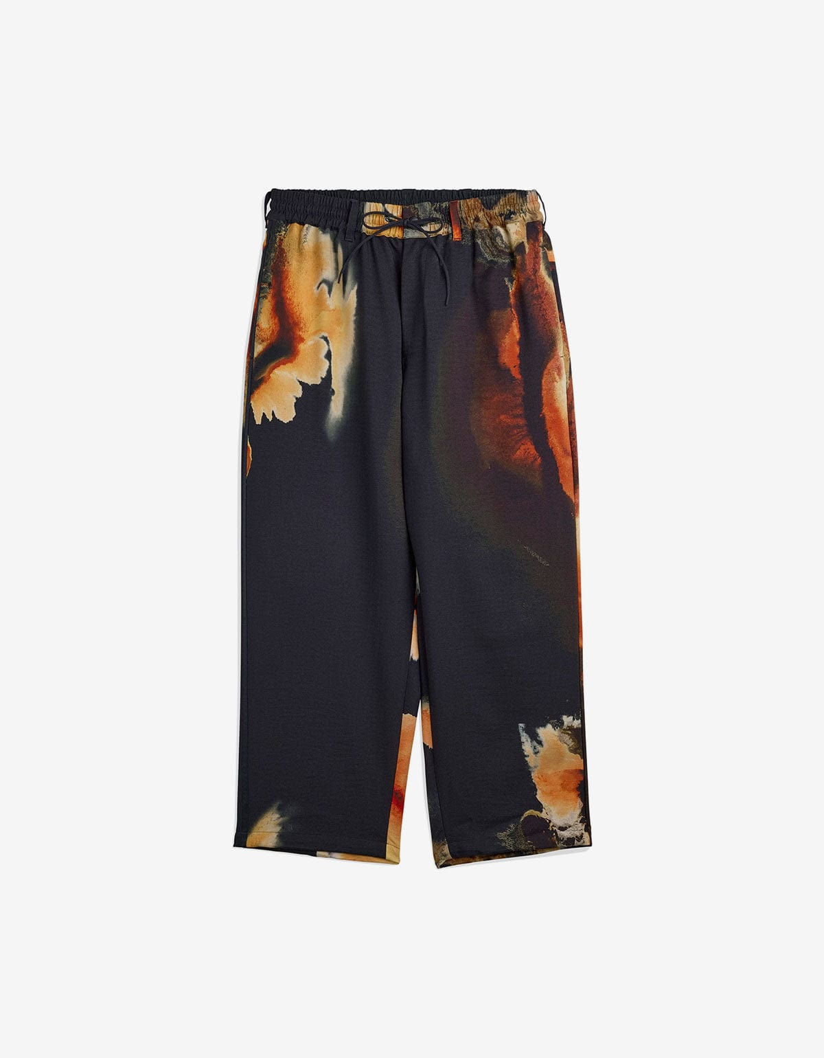 Y-3 Black AOP Sport Uniform Track Pants - 1
