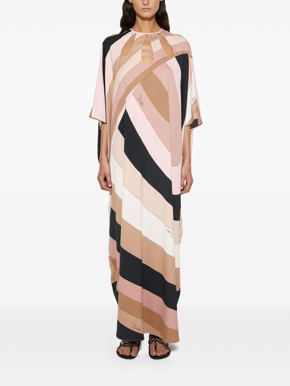 Iride-print dress - 2