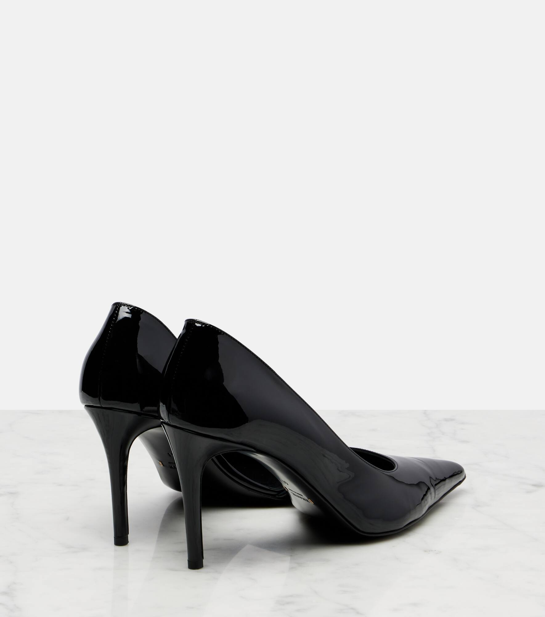 Jett D'Orsay 85 patent leather pumps - 2