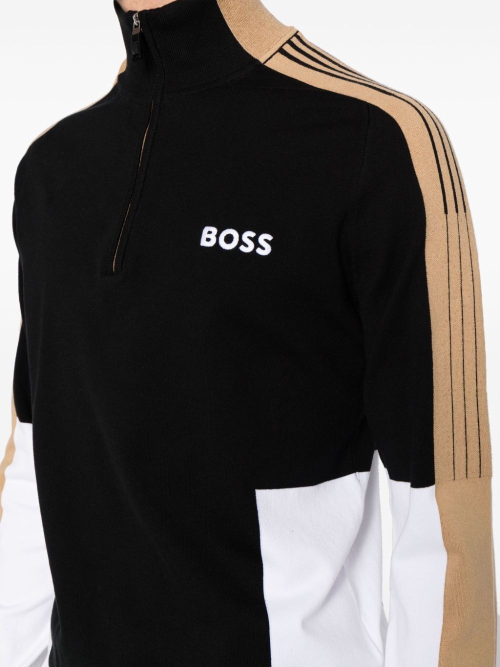Zolkar colour-block sweatshirt - 5