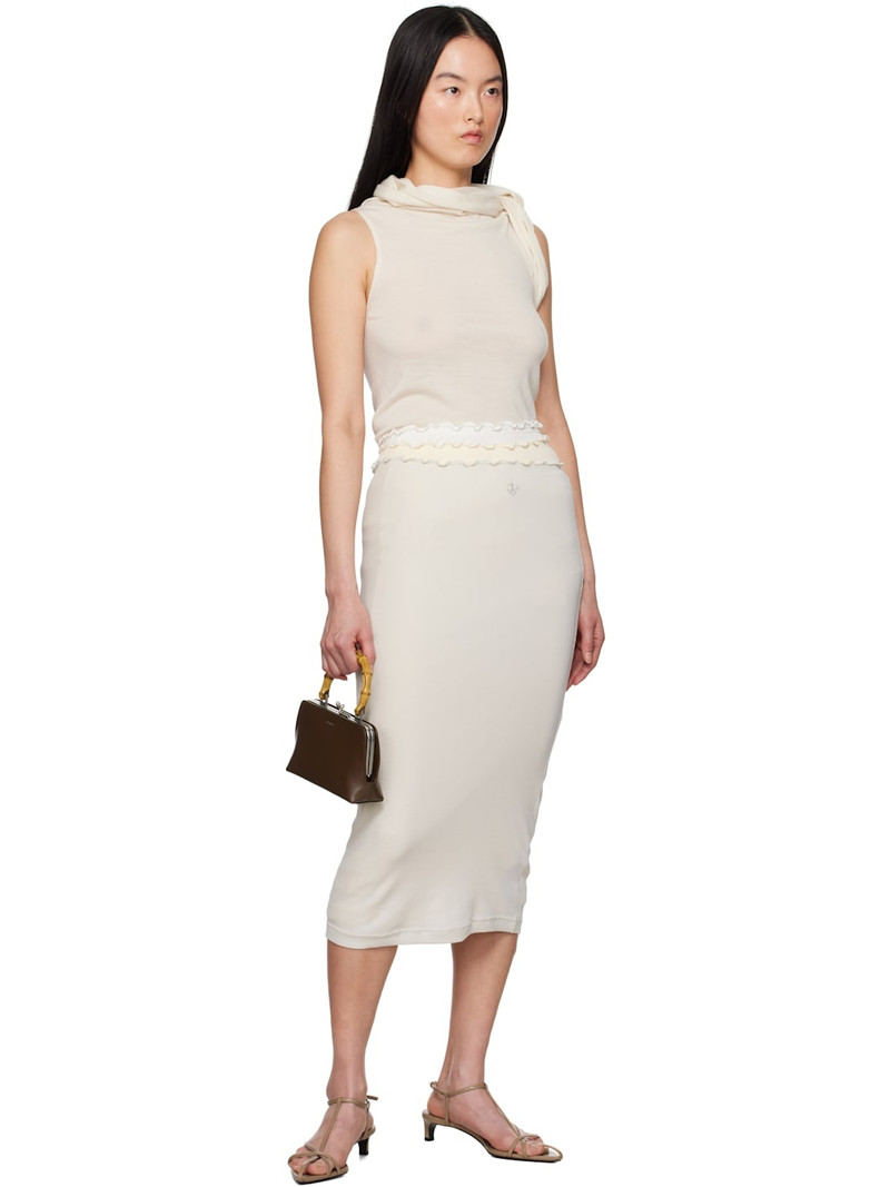 Multicolor Three Layers Midi Skirt 6
