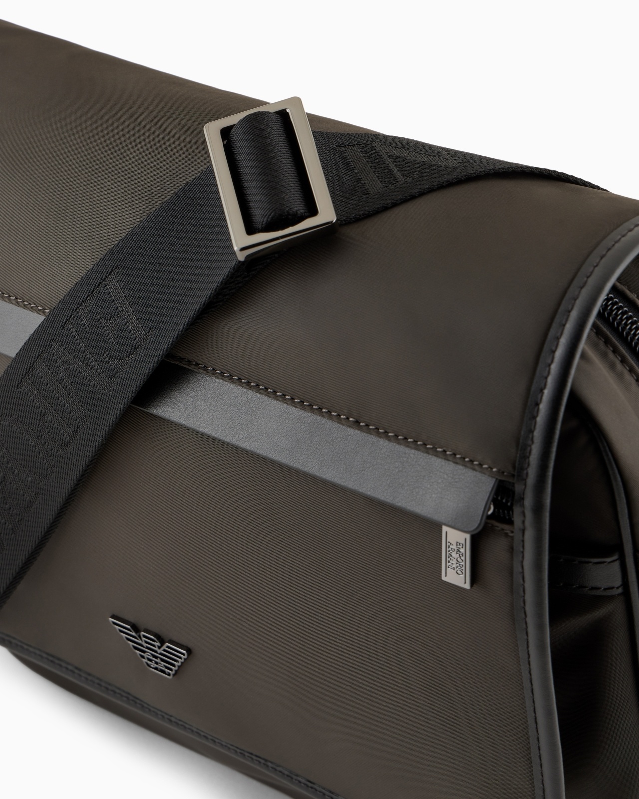 ASV RECYCLED NYLON MESSENGER BAG - 5