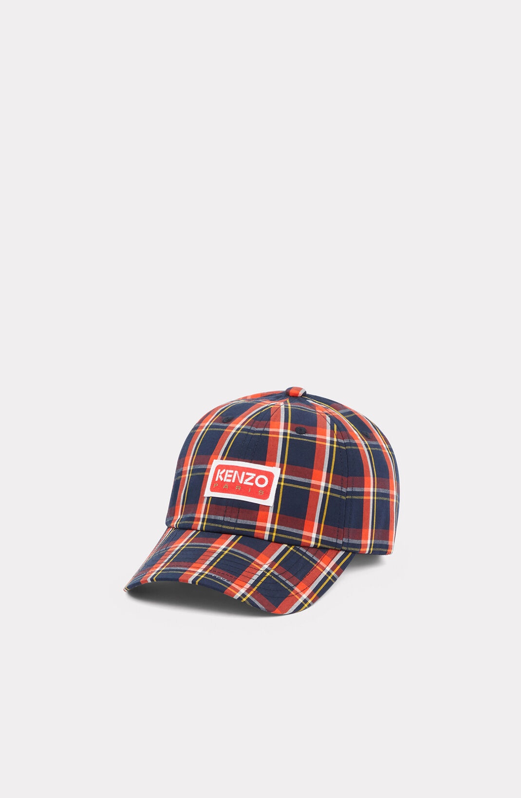 Checked baseball cap - 1