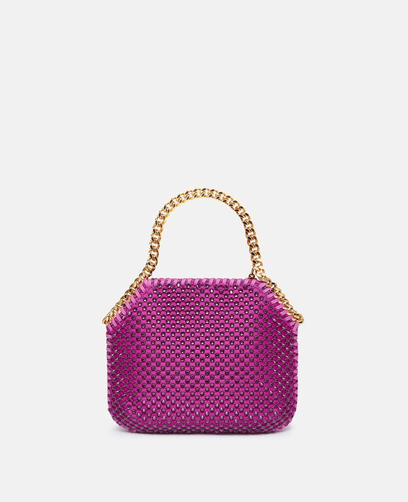 Falabella Crystal Mesh Mini Tote Bag 4