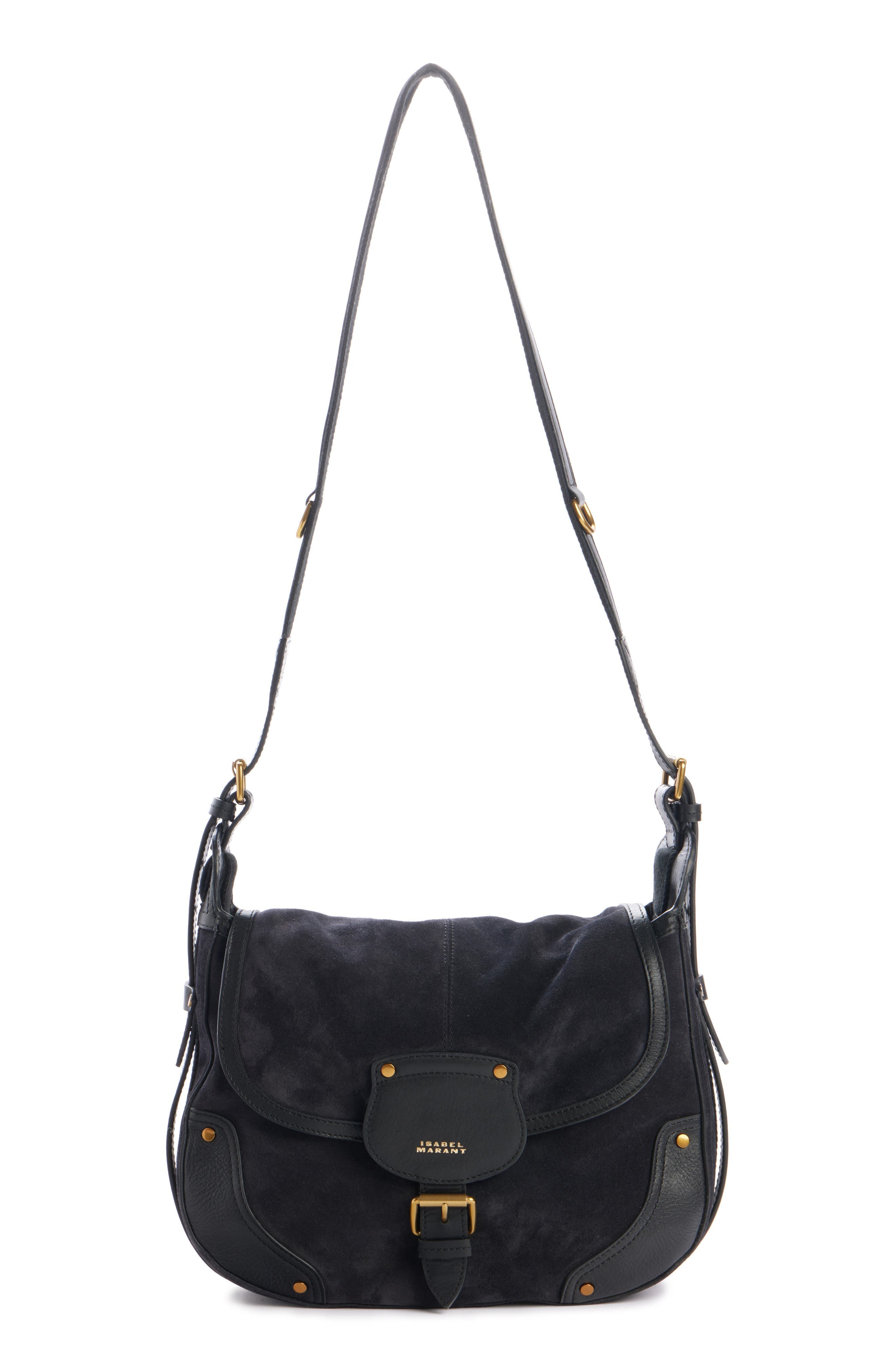 Isabel Marant Sierra Shoulder Bag in Faded Black at Nordstrom - 1