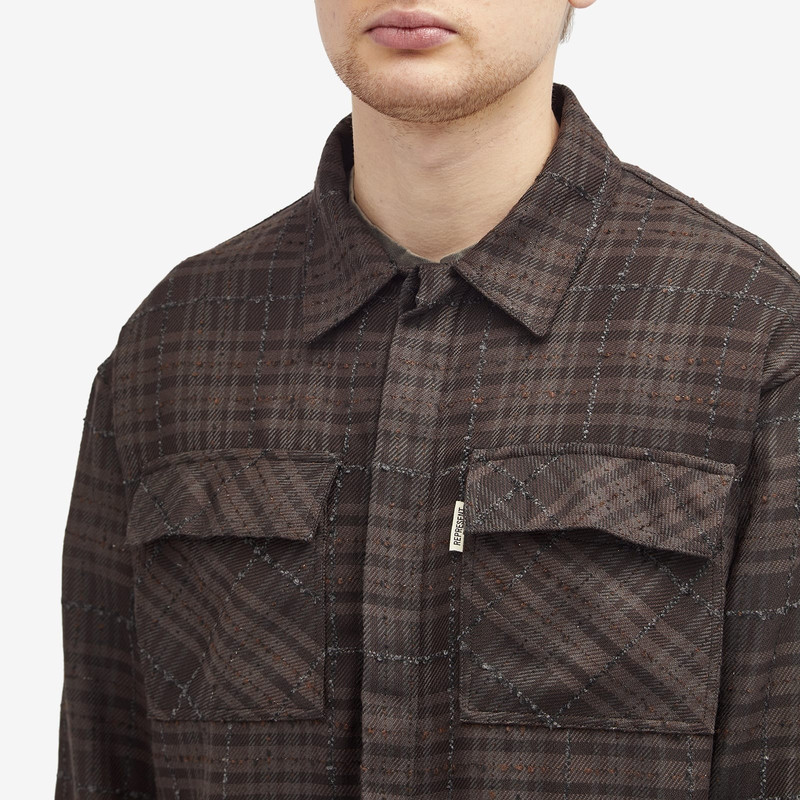 REPRESENT Represent Rep Flannel Shirt outlook
