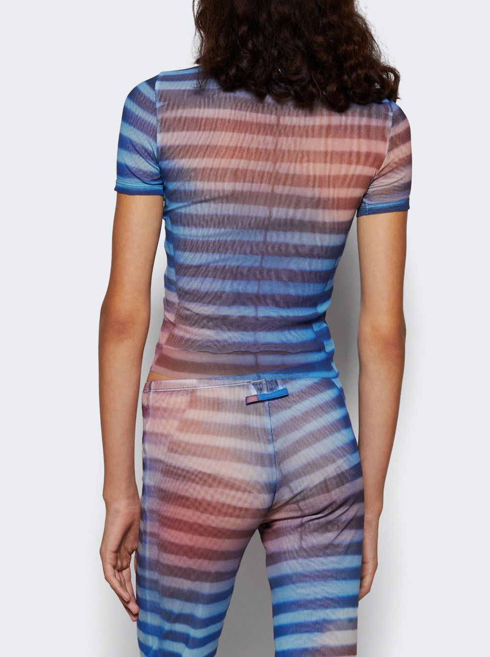 Mesh Baby Tee Air Print - 4