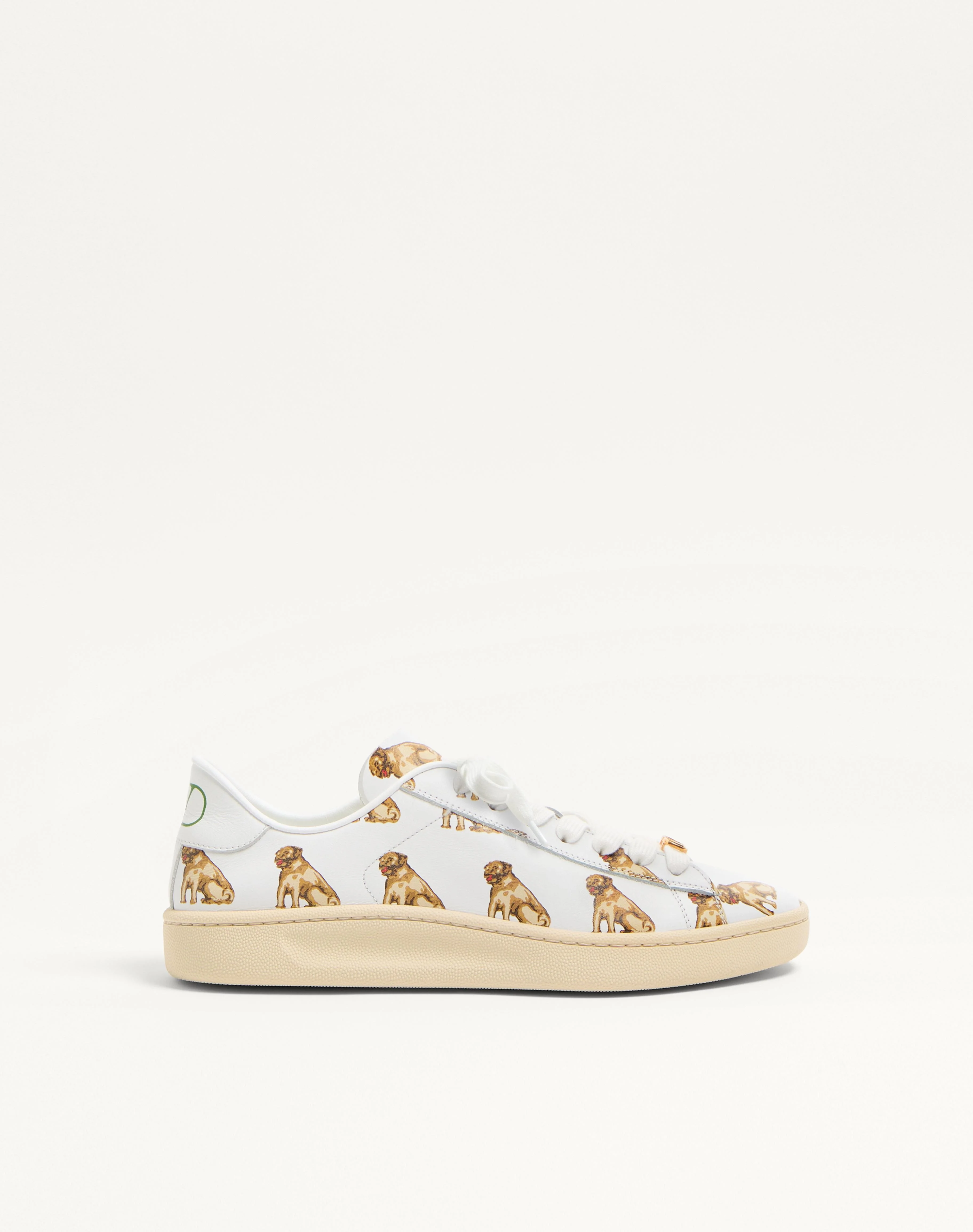 ROYCO SNEAKER IN NAPPA CALFSKIN WITH PETIT CHARLES PATTERN - 1