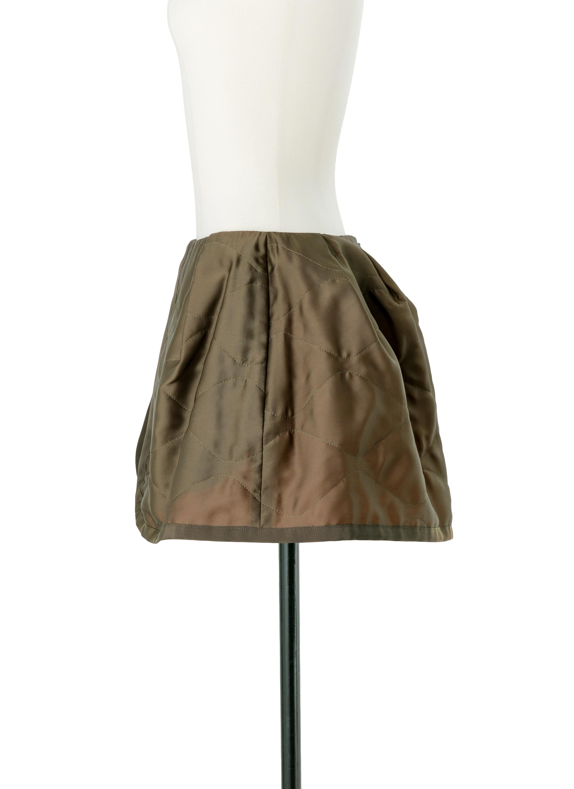 Quilted Satin Shorts - 2