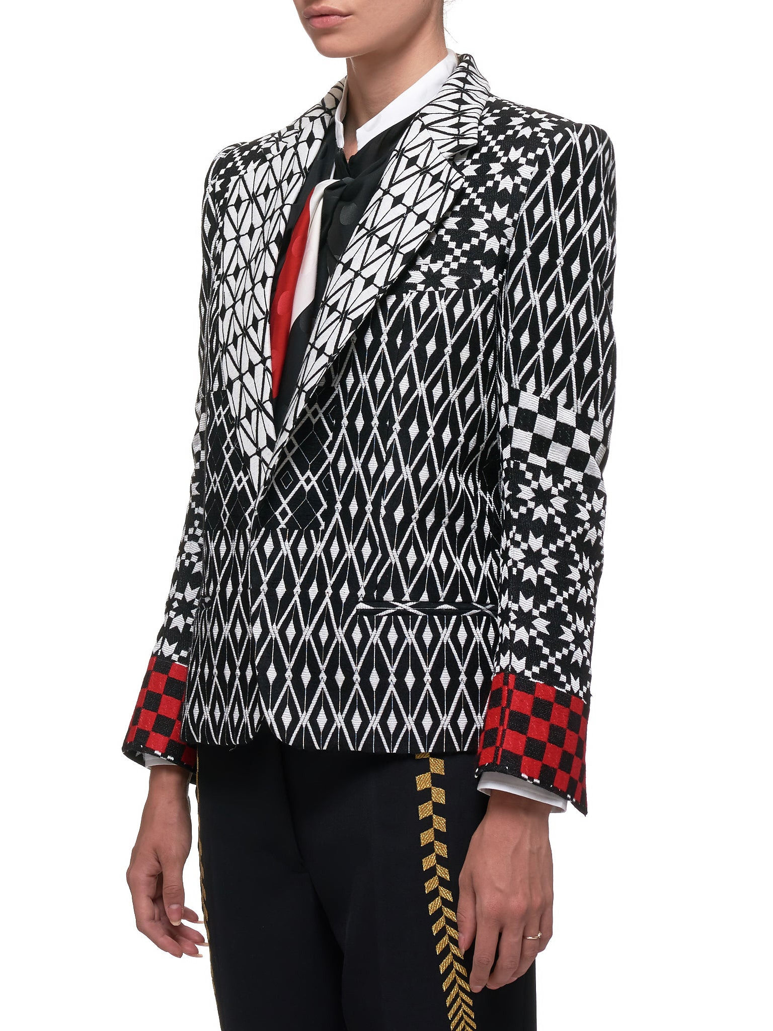 Embroidered Blazer - 2