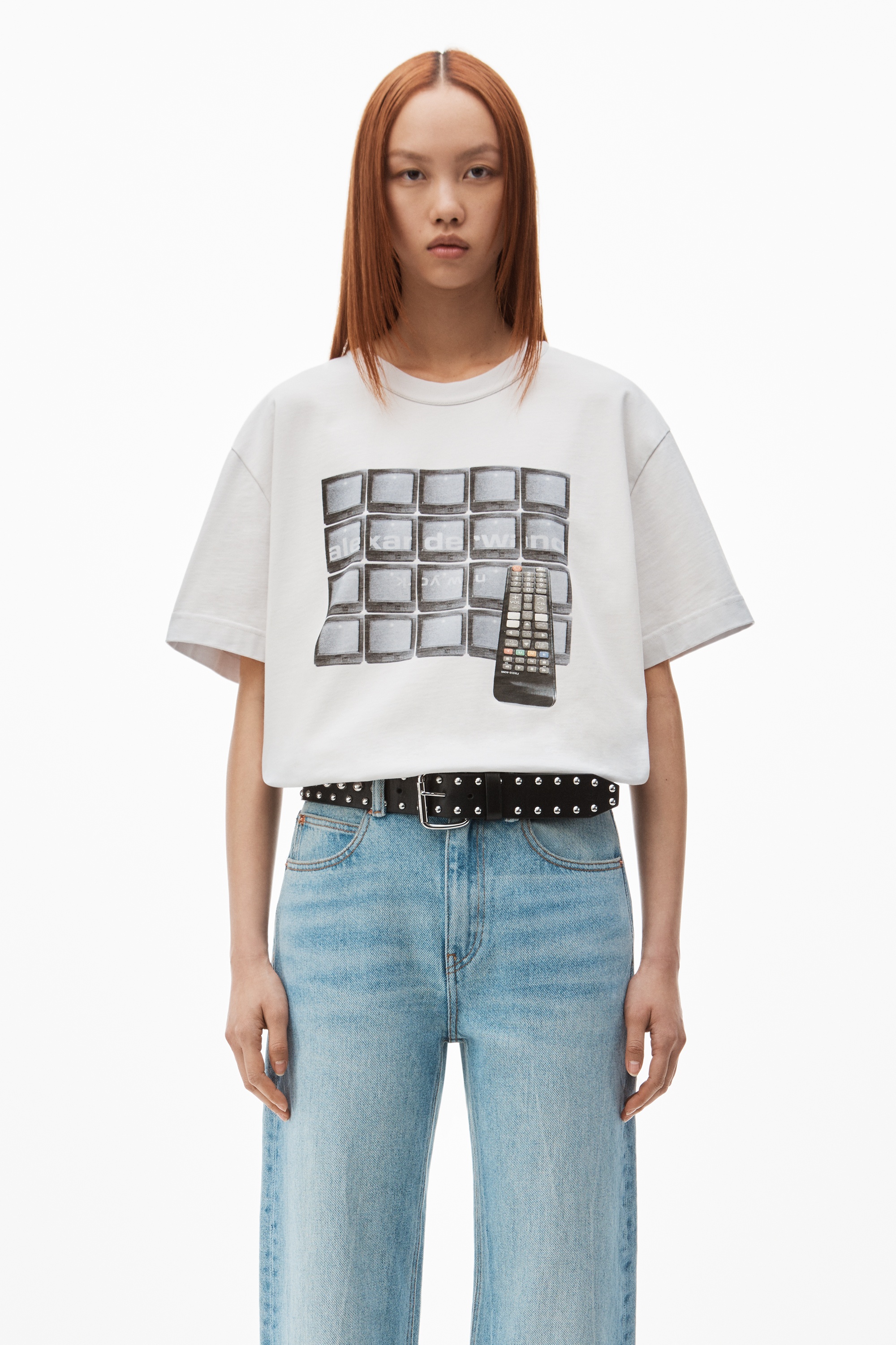 tune in tee in compact jersey - 2