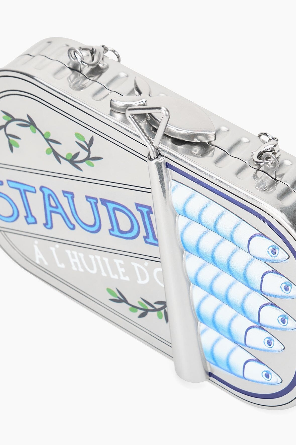 STAUD STAUDINES TIN CLUTCH SILVER MULTI - 5