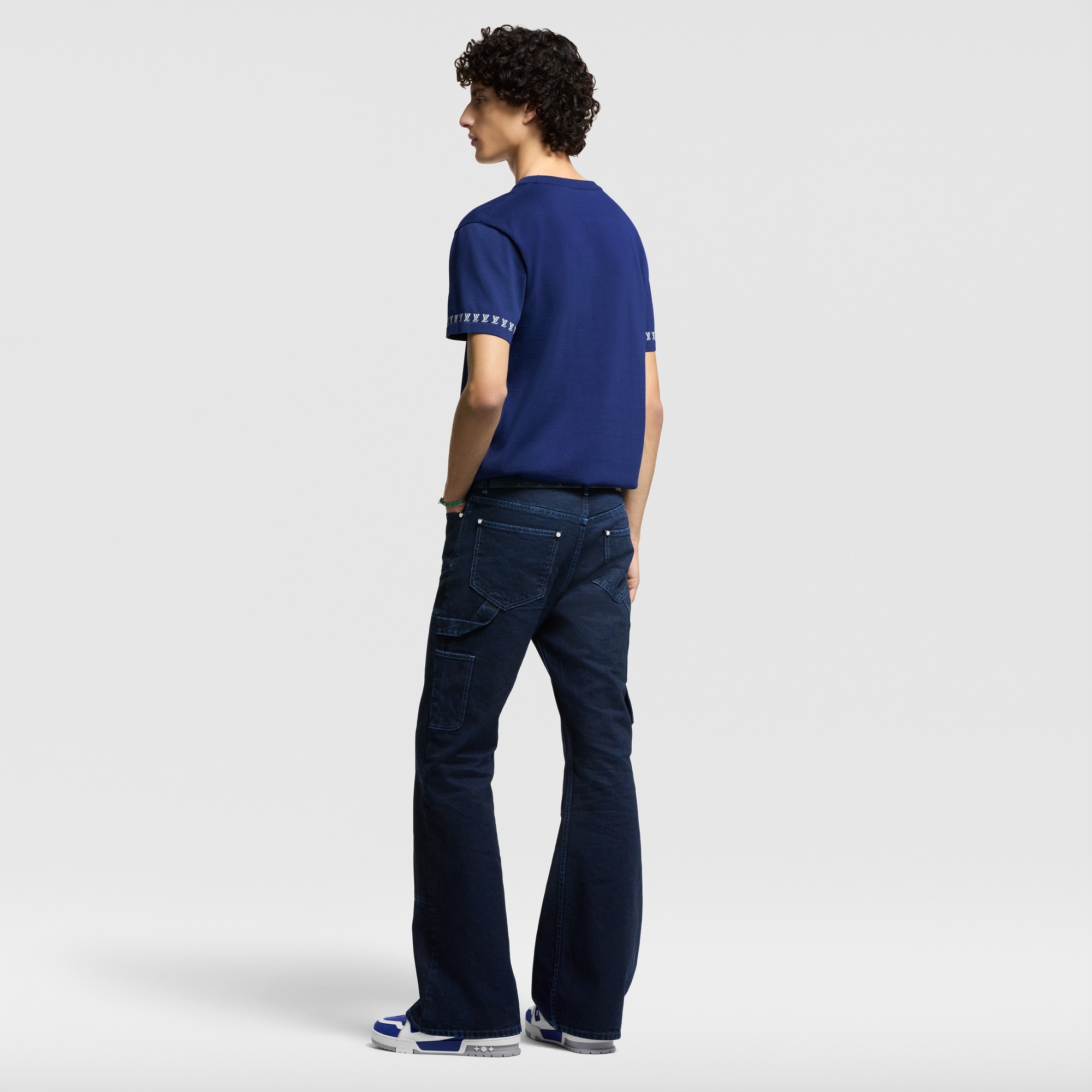 Signature Short-Sleeved Cotton Crewneck - 3